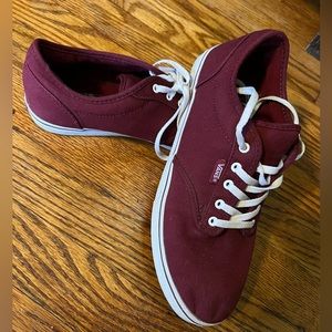 Maroon Vans